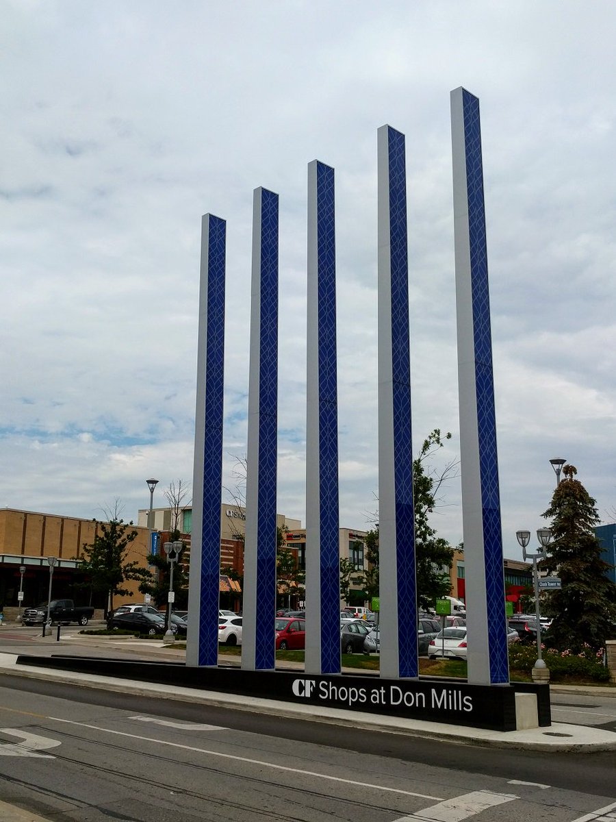 ForwardSign's tweet image. The weather is going to be great this weekend, perfect weekend to checkout the signs that we put up at Shops at Don Mills.