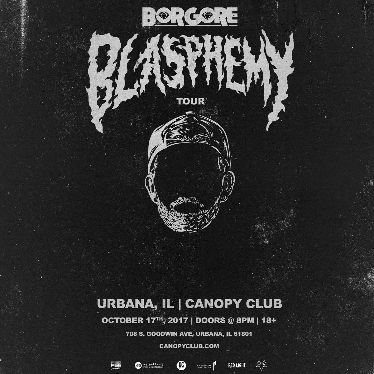 JayTVdotCom's tweet photo. 🏁ON SALE NOW! #JGEE & @PrimeSocial present @Borgore at @Canopy_Club Tues, 10/17! 🎫Get tix: https://t.co/AvE9v23INL
#Borgore https://t.co/uTLT3FKuTN