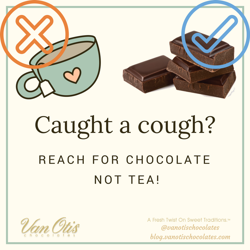 VanOtis's tweet photo. Did catch a cough? Don't buy those cough remedies, buy some chocolate instead! https://t.co/yth1D1mUeD #NHMade https://t.co/WoJuyDGmmA