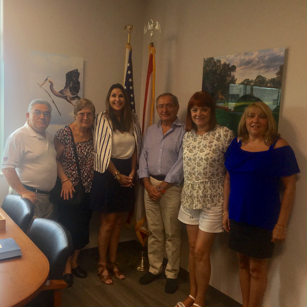 This AM, I met with Dr. Jose Cesario and Manuel Viegas. It was nice to welcome Dr. Cesario to Palm Coast and celebrate Portuguese community.