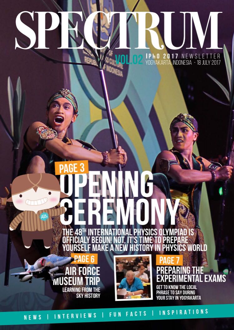 ipho2017's tweet photo. Another stories of day 2 @ipho2017 in IPhO Newsletter Vol.2. Check this out. Link: https://t.co/IBFusA0ZAA #ipho2017 https://t.co/3wN43G5Fam