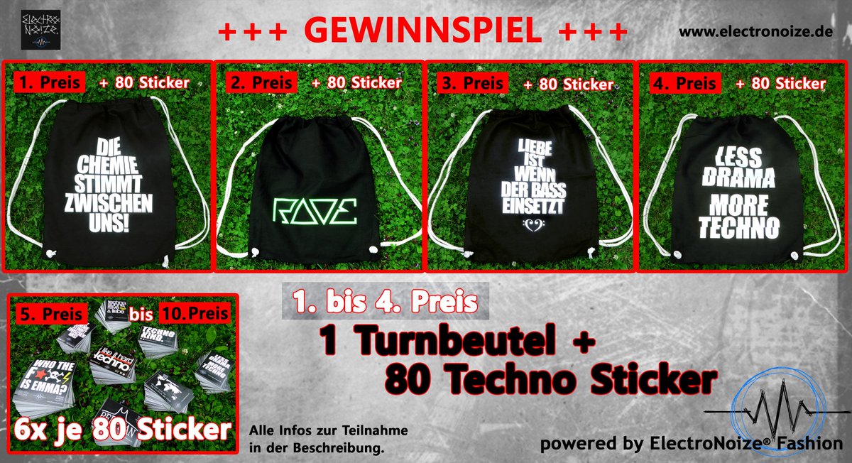 ElectroNoizeDE's tweet photo. GEWINNSPIEL ---> https://t.co/LDdWSNa4zo .. #techno #rave #technokind #technoliebe #emma #clubbing #berlin #Festivals #festival #mdma #plur https://t.co/ASgY9hUj6n