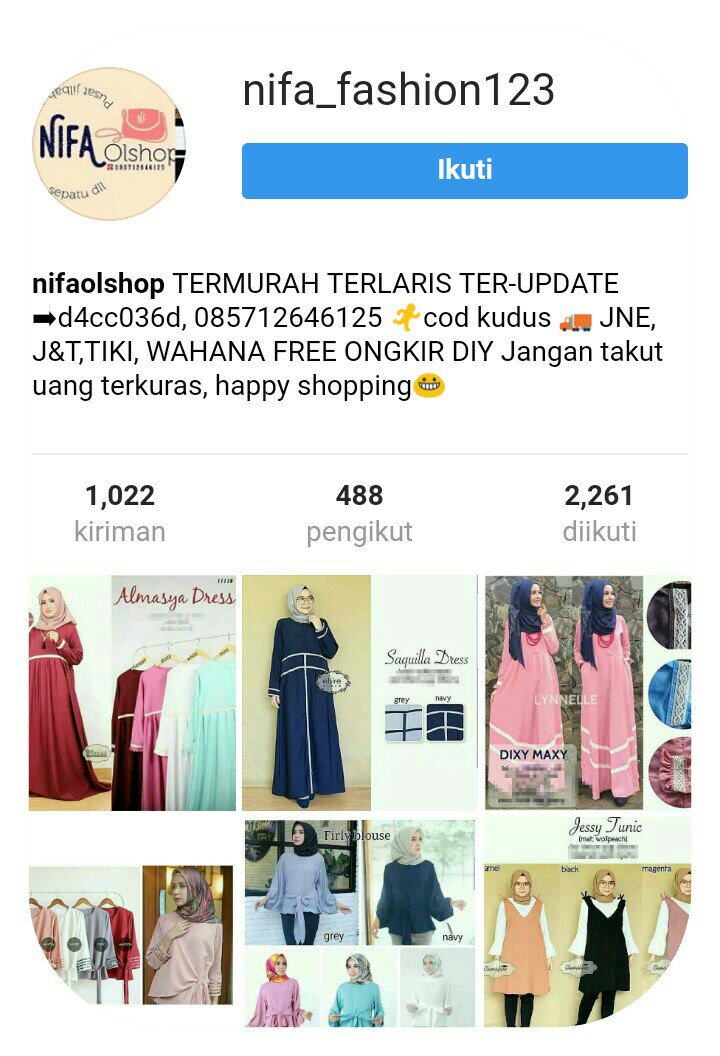 kudusdodolan's tweet photo. Silahkan yang mau belanja murah bisa cod area kudus, langsung saja cek IG n follow 👉 nifa_fashion123 https://t.co/9fvWbyPQqG