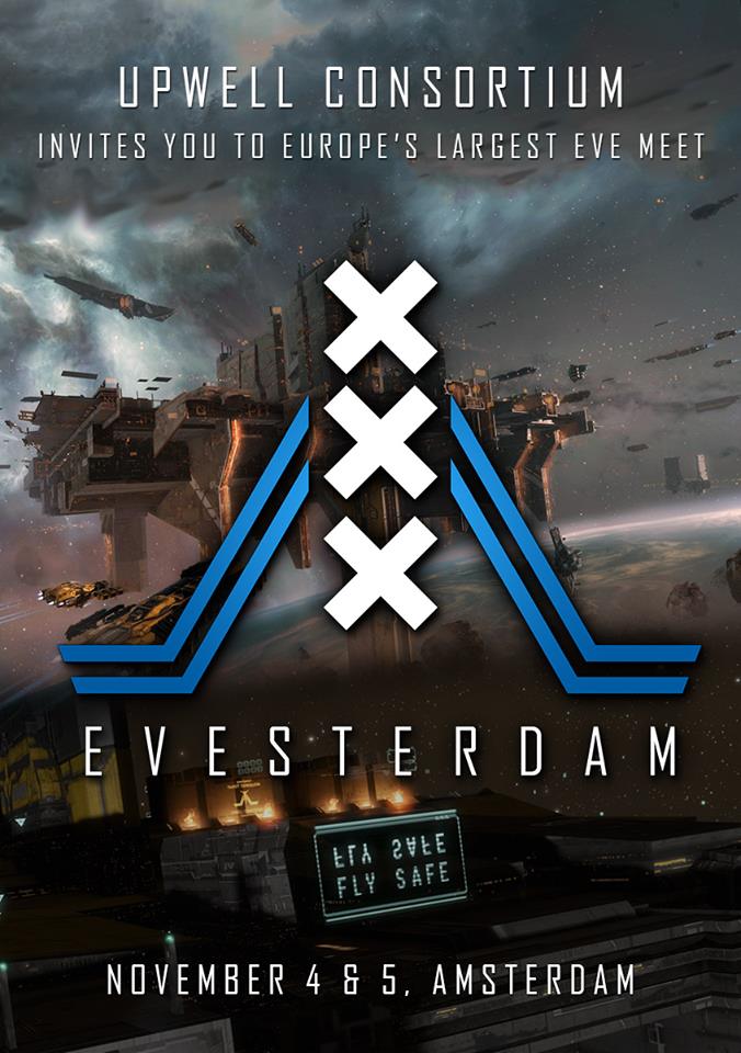 EveOnline's tweet photo. EVESTERDAM tickets go on sale on July 29th! 

More info: https://t.co/rHD10iGs2b 

#tweetfleet #eveonline #evesterdam https://t.co/FRR0SCB0Q2