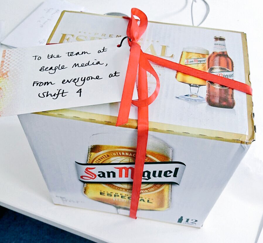 All of a sudden we've got that #FridayFeeling 🎉 Thanks to <a href="/shift4broadcast/">SHIFT 4</a> our awesome video equipment rental company 🎥