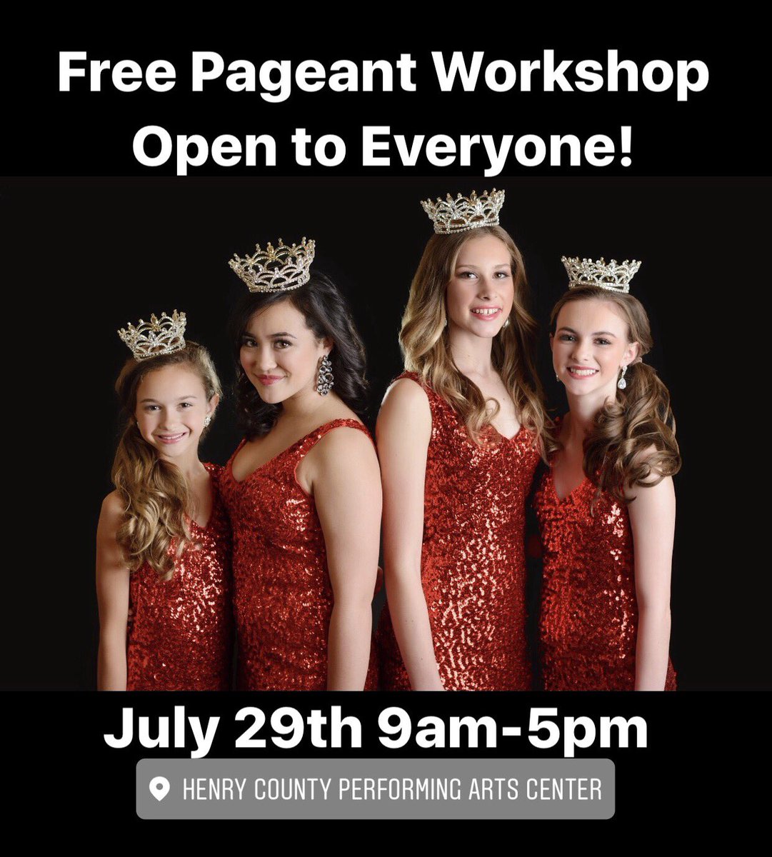 ampageants's tweet image. Want free Pageant training? We have a workshop just for you tomorrow in McDonough, Georgia! #freemockinterview
