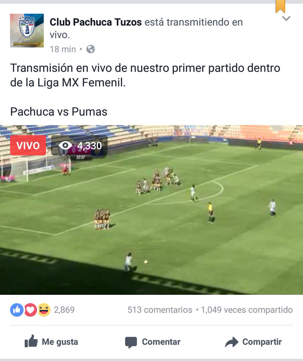 LigaBBVAFemenil's tweet photo. Sé parte de este momento histórico de la #LIGAMXFemenil . Partido entre @Tuzos y @PumasMX por el #Facebook de Tuzos
https://t.co/LwR55Vzwan https://t.co/fwuOXcfLz2