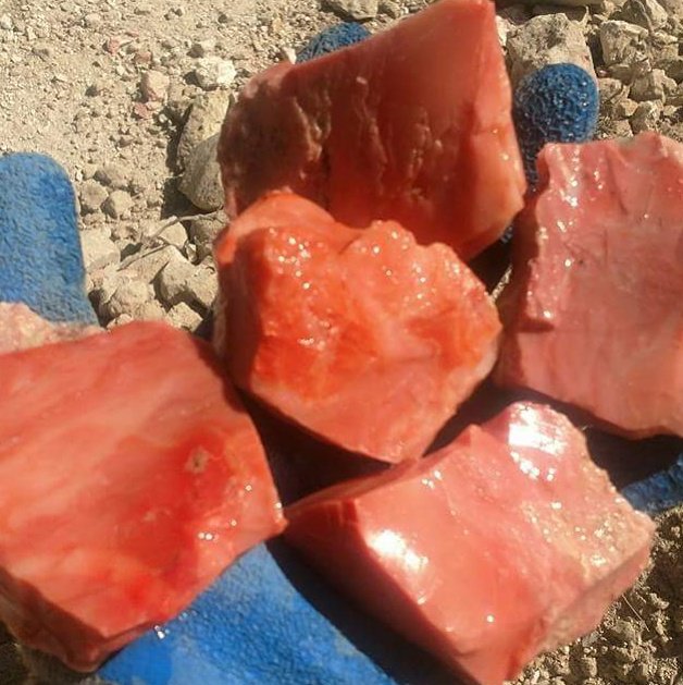 USFireOpal's tweet photo. Finding beautiful color at the Pink Lady Mine owned by Outlaw Rocks. https://t.co/FCu3DB69fn