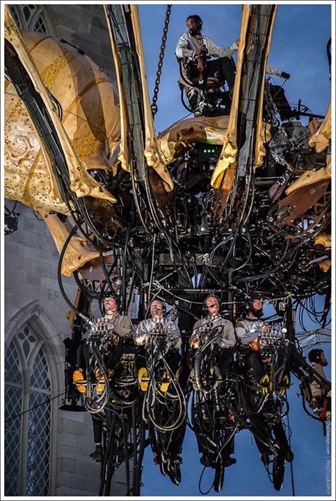 sd3design's tweet photo. #Kumo descends @lamachinefr incredible theatrical performance @2017ottawa @ottawacity @canada150th #sd3design #photograghy https://t.co/jK59eIwt7U