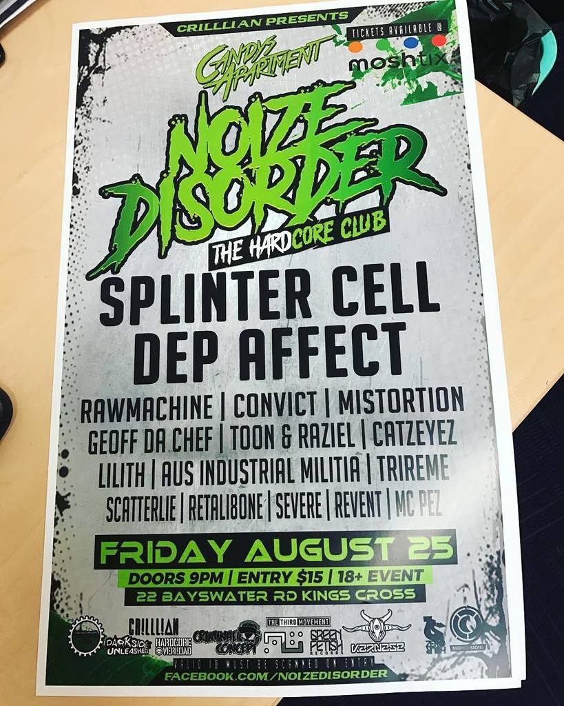 mistortion's tweet photo. Loving these 😍 !!! 89.3 FM - Hardcore Overload Noize Disorder takeoverrrrr 💥💥💥 #aushardcore #noizedisorder #djmist… https://t.co/shdo88gav8 https://t.co/eO1zbqxzcj