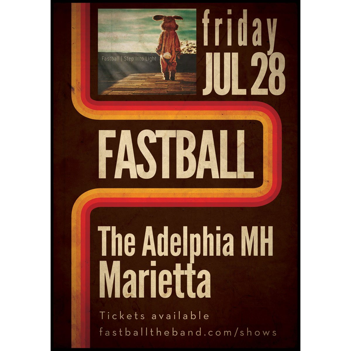 FASTBALLTHEBAND's tweet image. OHIO! We’re playing in Marietta TONIGHT! At the Adelphia Music Hall - tickets still available at fastballtheband.com/shows #StepIntoLight
