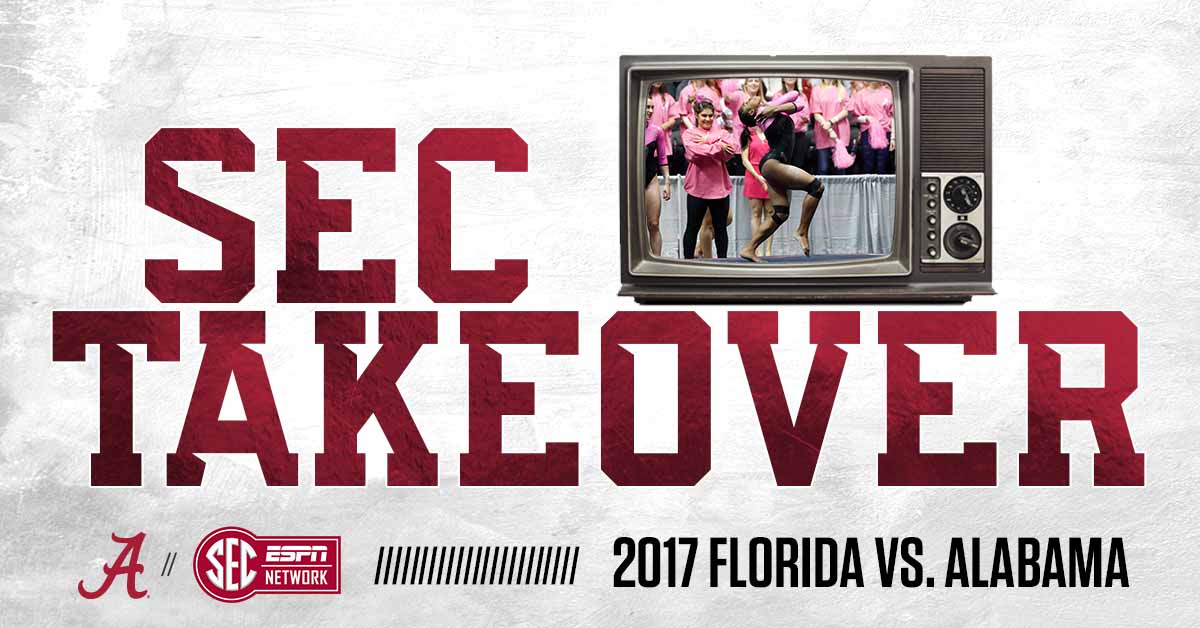 UA_Athletics's tweet photo. Perfect 10! Don't miss a stellar performance from @BamaGymnastics against Florida next on the @SECNetwork! #SECNTakeover #RollTideFriday https://t.co/thV8iu7D7F