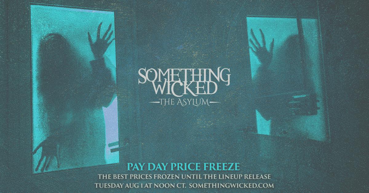 Ticket prices for <a href="/SomethingWicked/">Something Wicked</a> have frozen! ❄️🔮❄️🔮 Get them before they go up with the full lineup this Tuesday! somethingwicked.com