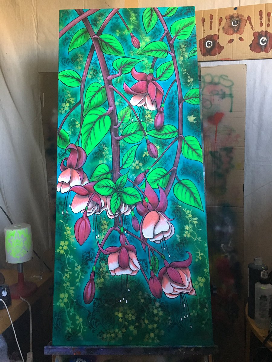 JmeNova's tweet photo. Getting ready for my exhibit at Glo's restaurant on Capitol Hill for the month of Aug!! https://t.co/SsRFWaqXqU