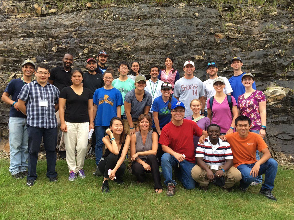 PamelaTomski's tweet photo. Great day with my @RECSCO2 group checking out outcrops suitable for #CO2 storage reservoirs #CCS https://t.co/0SADz9Yz7X