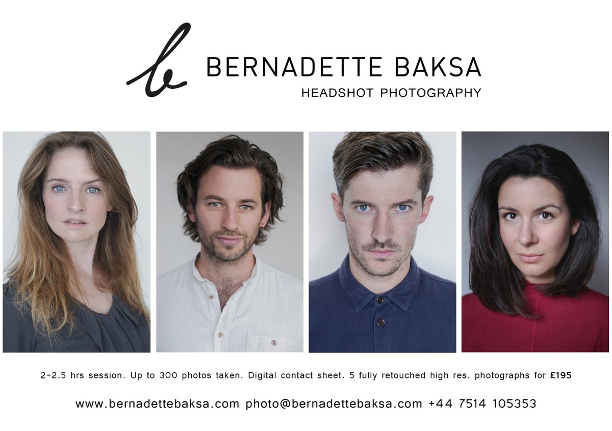 bernadettebaksa's tweet photo. What a line up... Who's next? #actor #Headshots #portrait #photography @RobinSteeg @LiamFrankBergin @Gwilymlee #JudithAmsenga https://t.co/SYnoBQfHmw