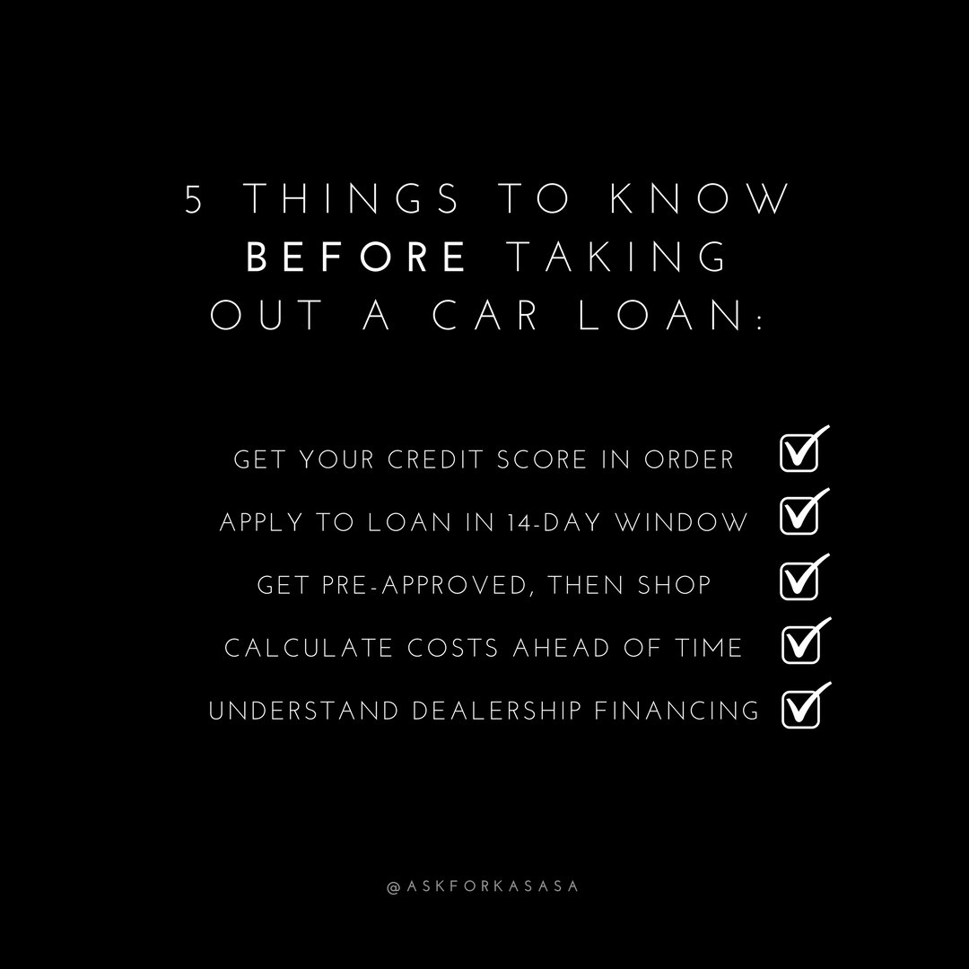 Kasasa's tweet photo. Smart tips to keep in your back pocket when you're shopping for a car. #money #personalfinance https://t.co/2hYSp4dbm2
