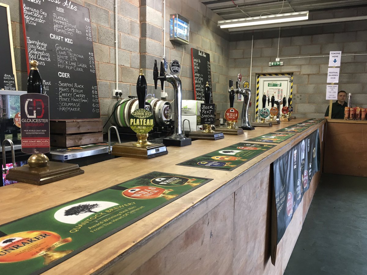 QuantockBrewery's tweet photo. Ready to roll peeps ......
QB BEERFEST is open x https://t.co/iAk9AtIegc