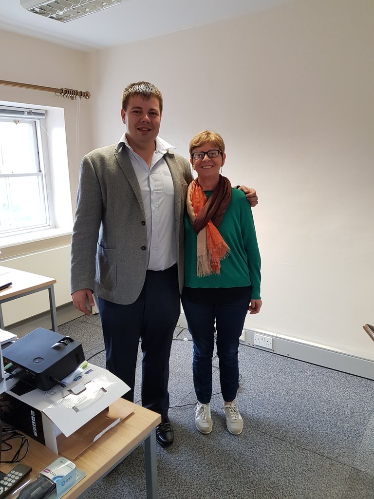 #b1course17 
The last lesson with my teacher!