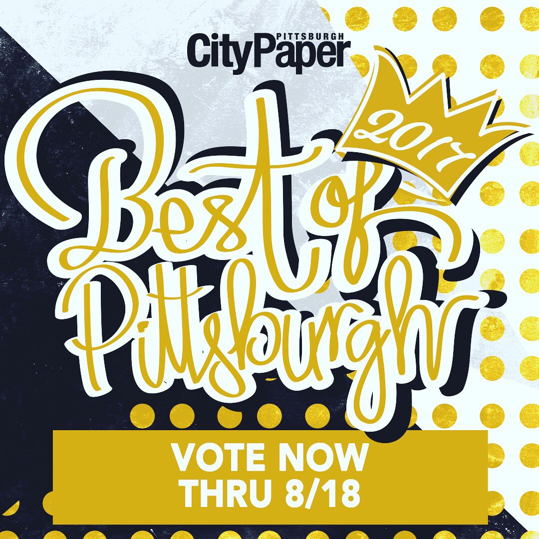 We are nominated for Best Doggy Daycare in Pgh City Paper's Best of the Burgh 2017!🐾❤️🐾 Vote Today! 
m.pghcitypaper.com/pittsburgh/bes…