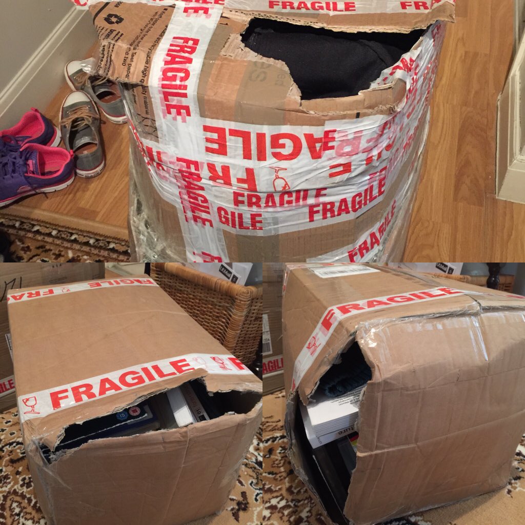 CarisStevens's tweet photo. @DPD_UK hardly a success - when I wrote to complain I was told I gave them the wrong number -denied responsibility https://t.co/kphF04yvkI