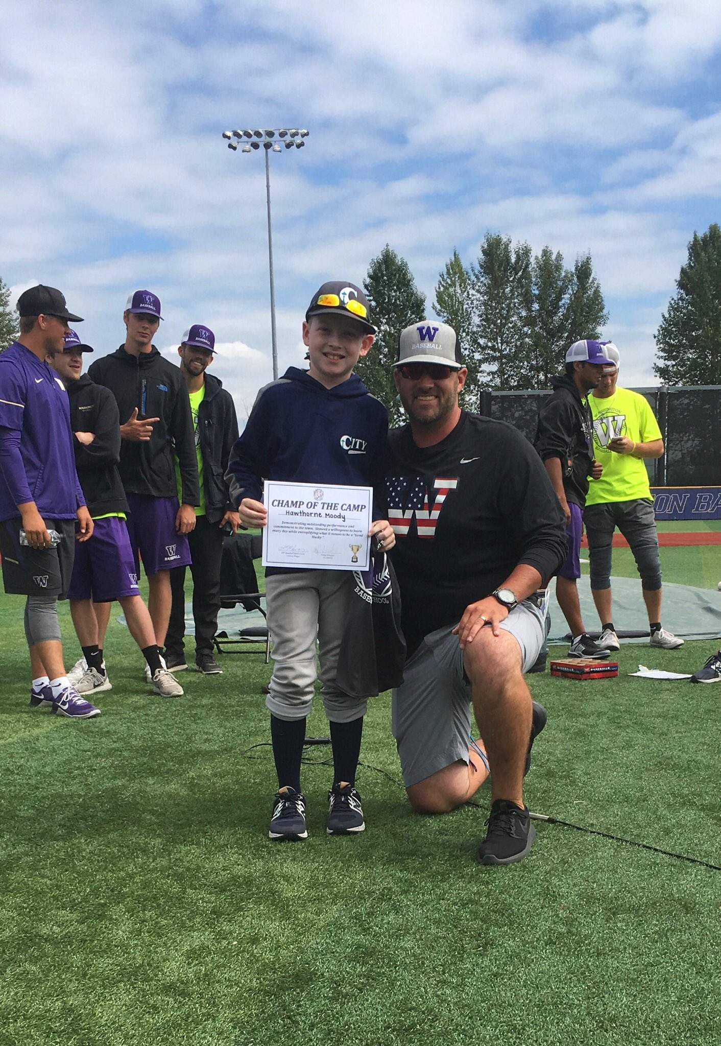 UW Baseball Camps on Twitter "Week 3 Jr Dawg Champ of the Camp!!…