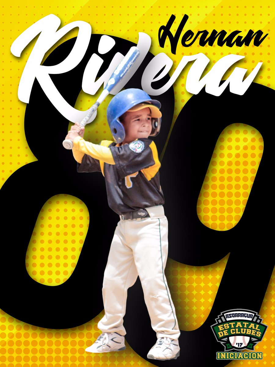 FotoSportGroup's tweet photo. Edición Especial para Hernan Rivera #89 de #LasPirañas ✌️😎

#EstatalDeClubes 2017 #Iniciacion 🏆⚾👋🏼👶🏻 de @AsoAragua https://t.co/9pqbW7IEUi