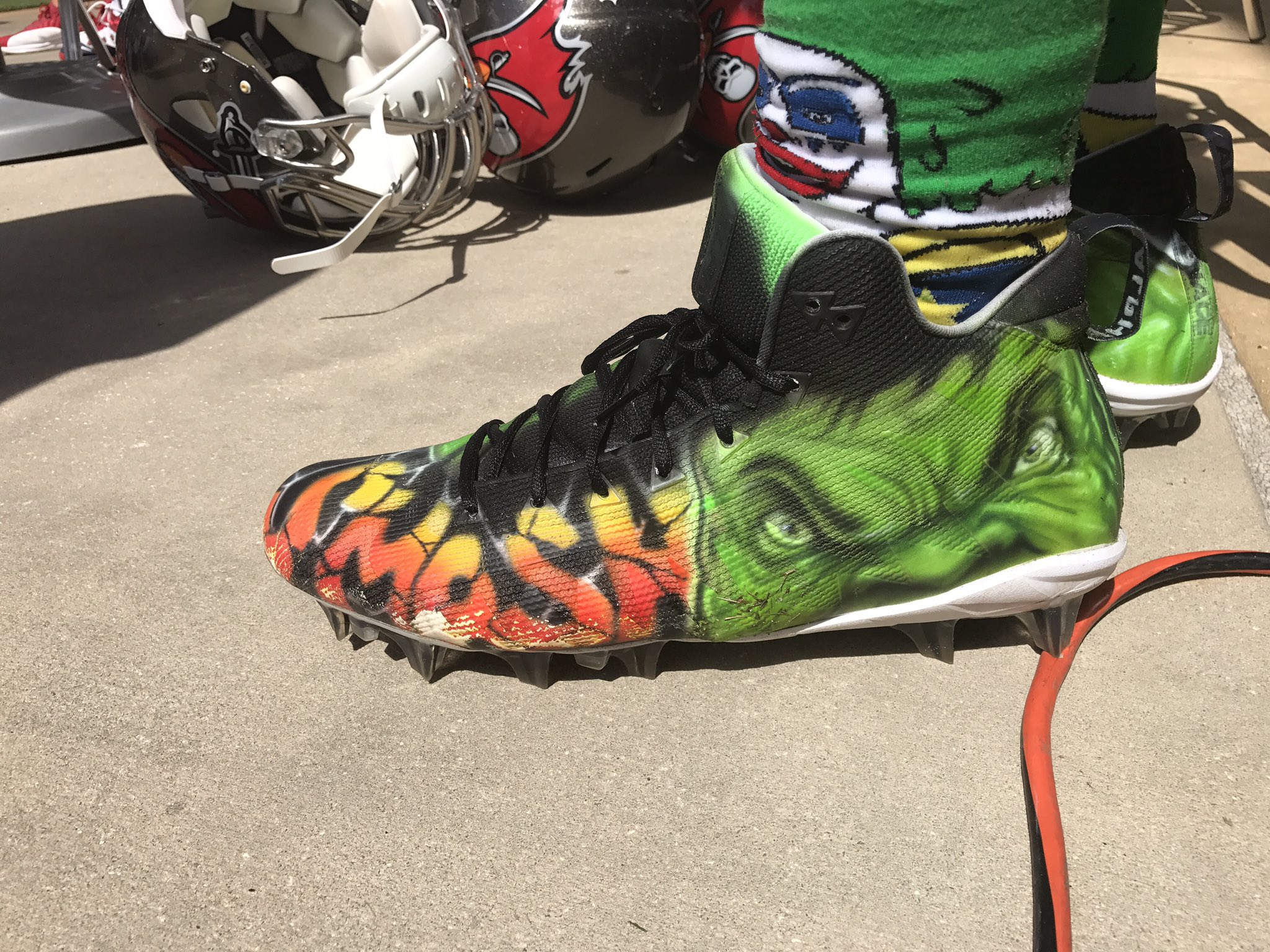 Hulk football cleats hotsell