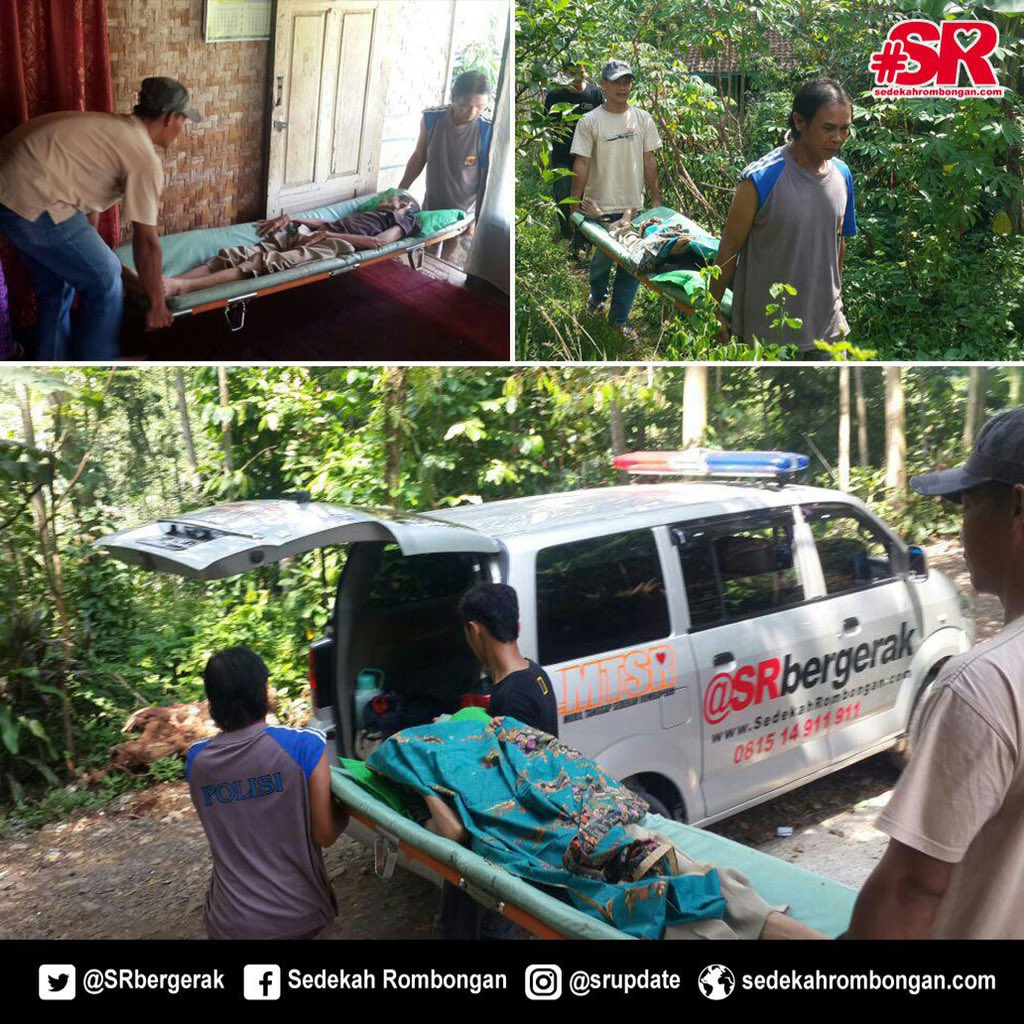 AzepBima's tweet photo. @SRbergerak Kurir #SRbandung mengevakuasi pasien dari Ciwidey menuju RSUD Soreang Kab. Bandung. #seman6atmiladSR https://t.co/SBEHgZIKHT