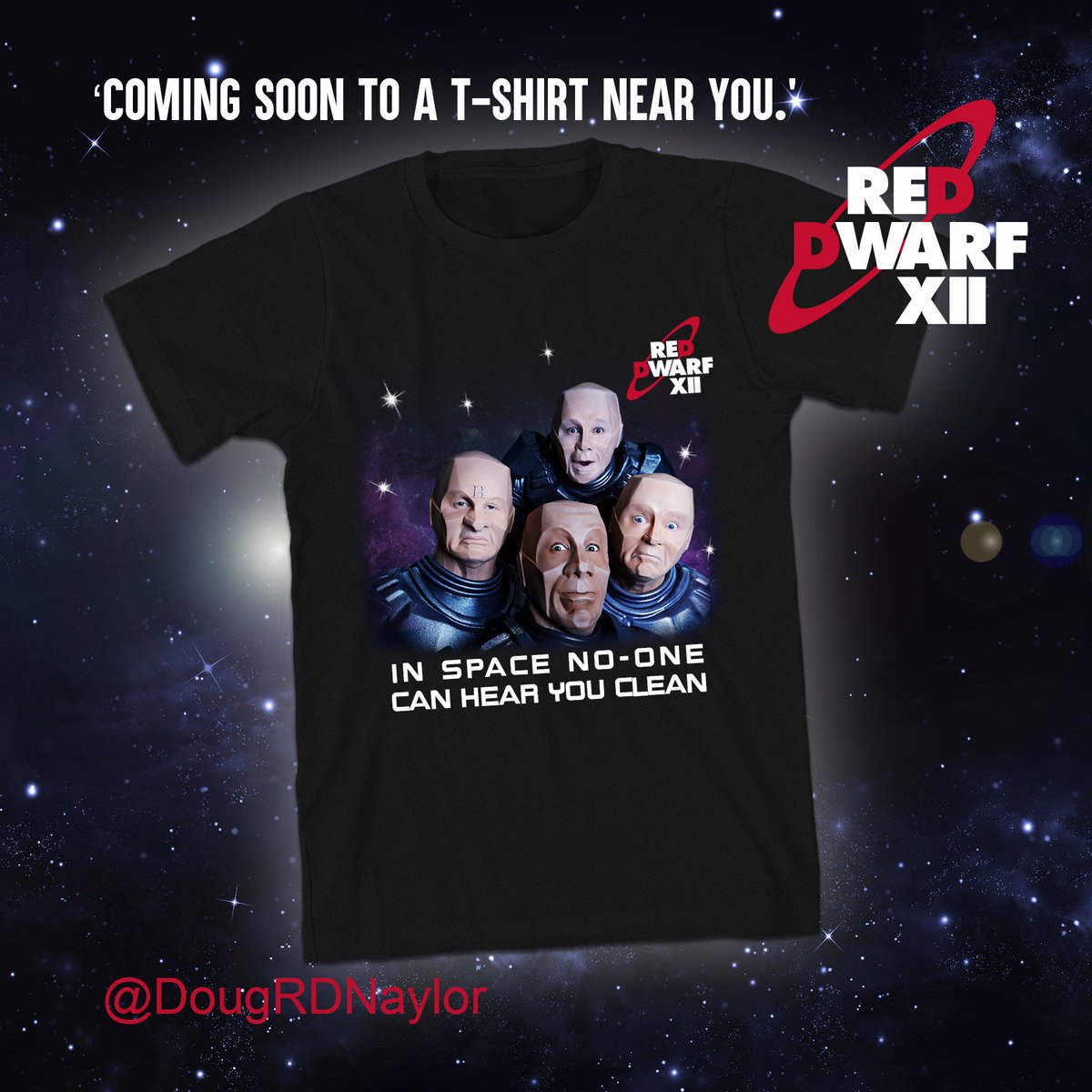 New .<a href="/RedDwarfHQ/">Red Dwarf</a> merchandise coming in September! #RedDwarfXII Watch this space: shop.reddwarf.co.uk