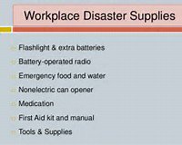 PGCountyOHS's tweet photo. Do you have an emergency kit at work?#workplacepreparedness https://t.co/6qCo8jhLS8