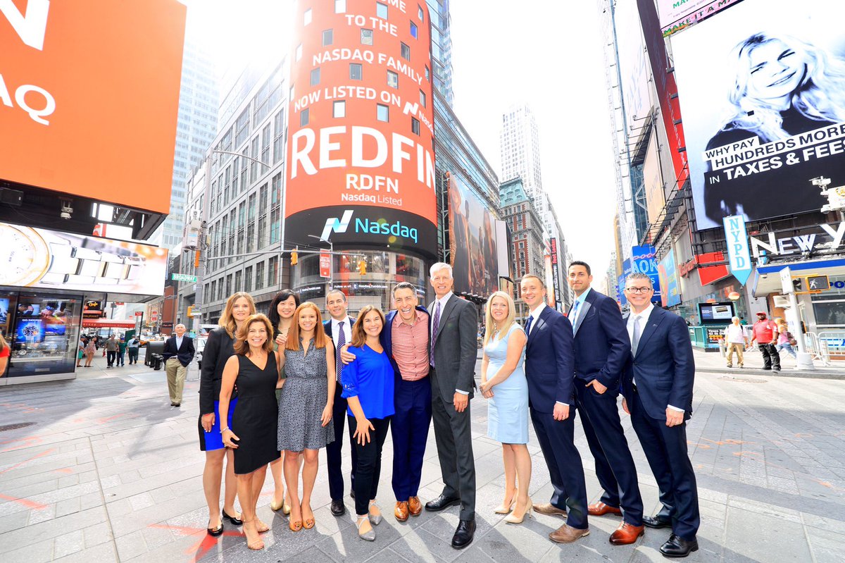 SVBridget's tweet photo. Congrats to my colleagues at $RDFN - it's been wonderful celebrating this milestone with you! #RedfinIPO #OneRedfin https://t.co/DYulrjkbH9