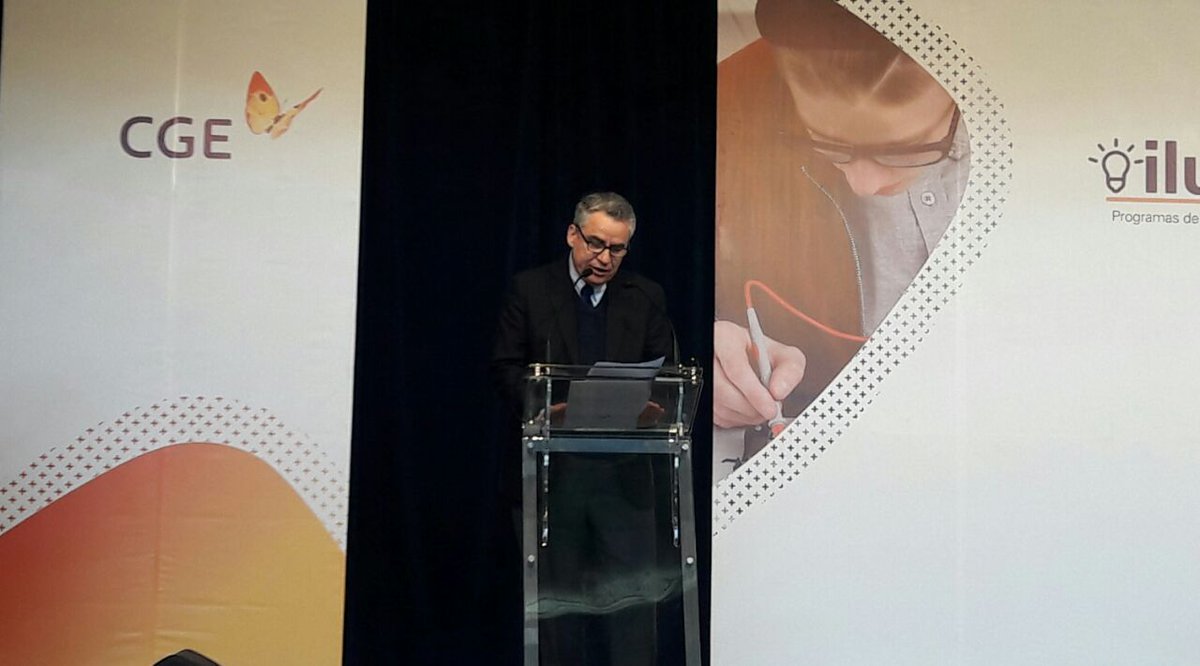 CGE_Clientes's tweet photo. #CGED en el lanzamiento de “Herramientas para tu futuro”, alianza con DUOC y que busca mejorar la calidad de los futuros técnicos eléctricos https://t.co/8fd0YMyL8B