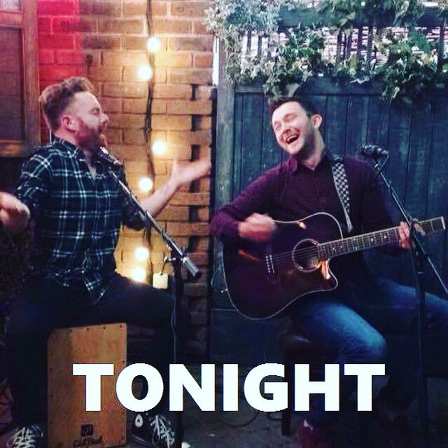 TullysBarCarlow's tweet photo. Great night of entertainment ahead with Two Guys Live and Seanie Whelan in the beer garden from 8pm #Sneakypints of @OrchardThieves too https://t.co/colrdAdEjz