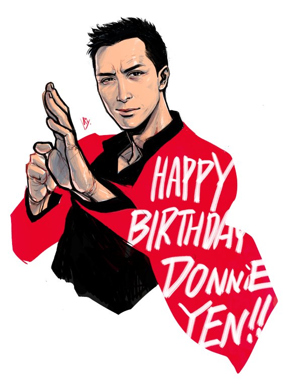 I know it\s too late but Happy birthday, Donnie Yen!! 