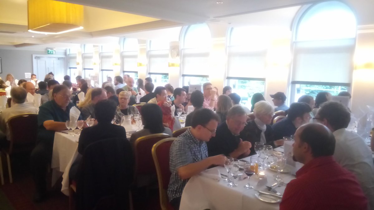 Catriona1392's tweet photo. Excellent job @olwynbyron organising #AUC2017. Brilliant conference and brilliant pro people... Lets #ceilidh https://t.co/8IEZiEHNvB