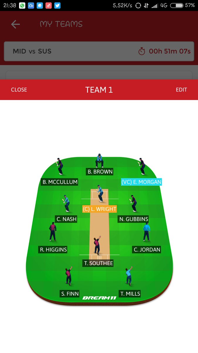 cricgram's tweet photo. #blast17 #NatwestT20Blast #SUSVMID https://t.co/dyb0dgJRg3