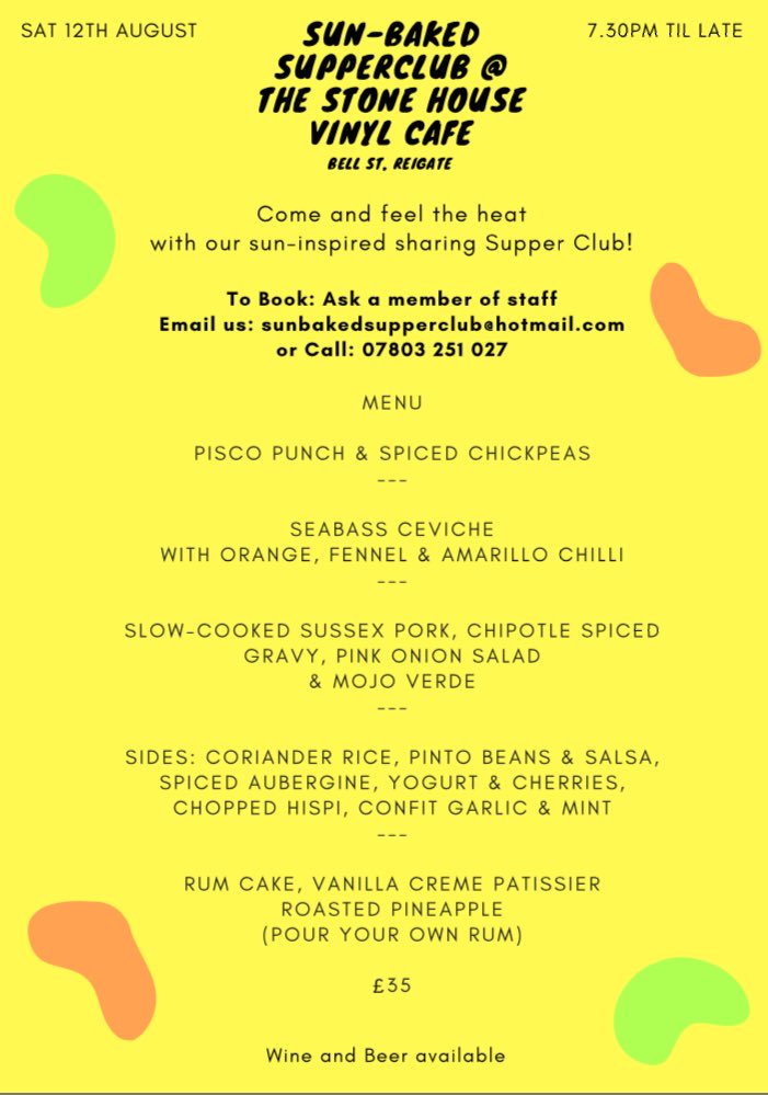 Sun-Baked SupperClub tweet media