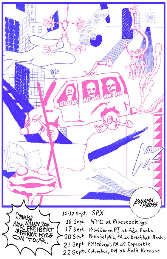 TheComicon's tweet photo. Catch up with #ConnorWillumsen, @_patrickkyle , #noelfreibert with new books from @AnnieKoyama this September!
https://t.co/QT87F6YCu3 https://t.co/Xf77EKPxAA