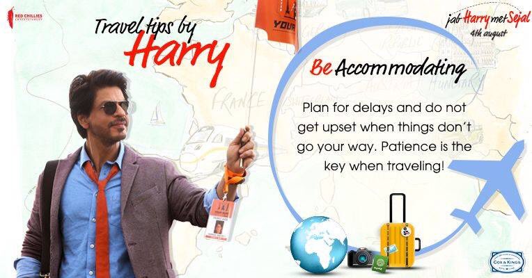 ShahRukhKhan_FC's tweet photo. Are you got Travel Tips by Harry? Check you DM by @RedChilliesEnt on facebook now :) 
@iamsrk #JabHarryMetSejal  #1WeekToJHMS https://t.co/h4vG9SO5Rb