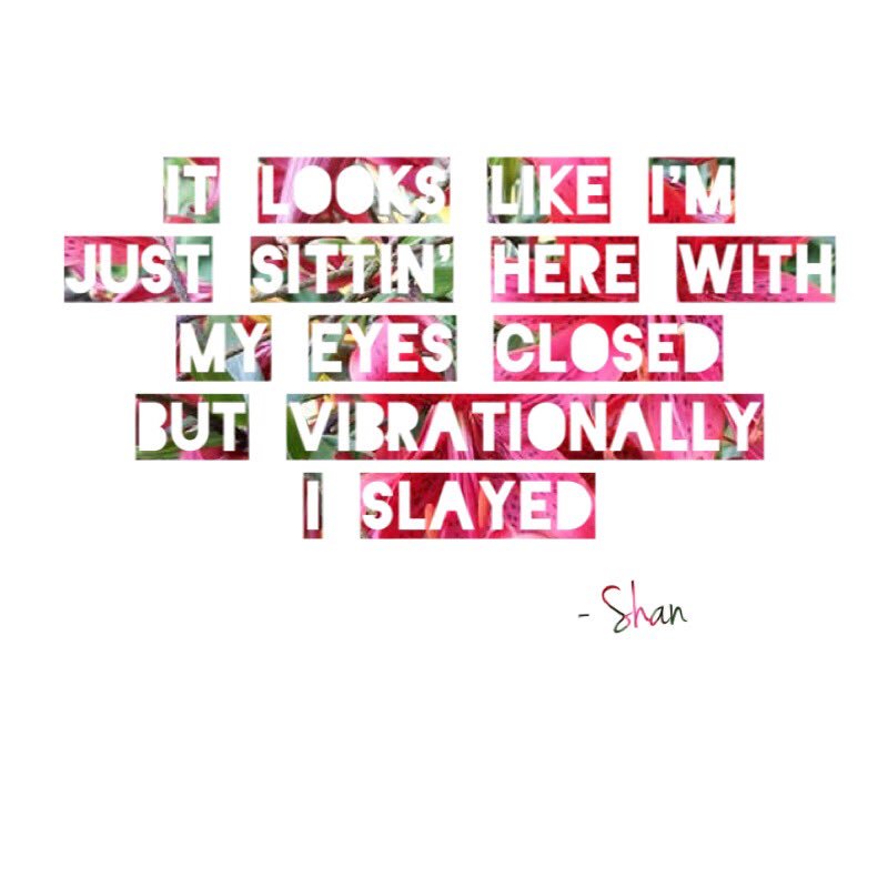 ShanCooks's tweet image. #meditate #followyourbliss