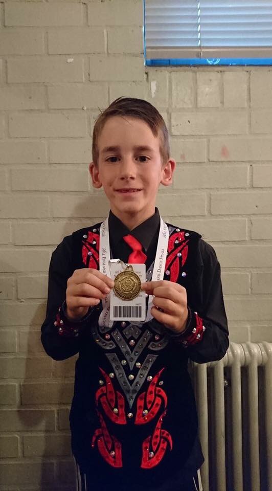 Well done Alex Gold again today !!!! Winner at the All England competition🍀🥇🏆