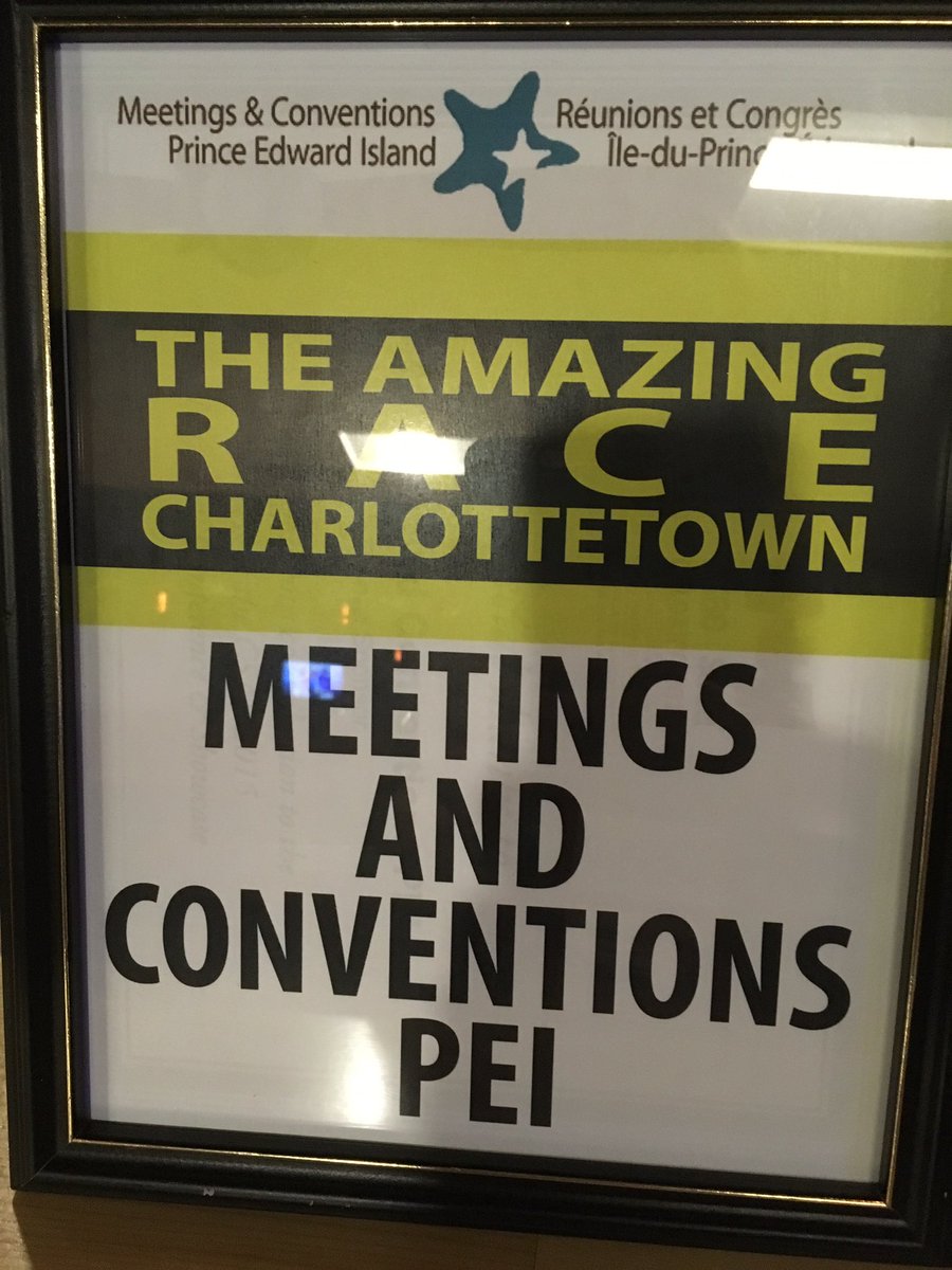 MeetPEI's tweet photo. Amazing Race Charlottetown is on! #canspep2017 #meetinpei @CanSPEP @Tweets2Tina https://t.co/ysjif6tGEs