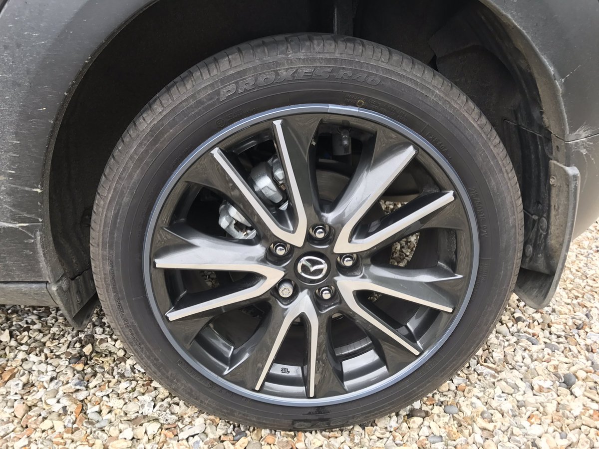 MotorSplash_'s tweet photo. Original Alloygator fitting to this Mercedes today. Finished in Graphite! #Alloygator #alloyprotection #motorsplashcarcare #Mercedes https://t.co/fbX1R0RZoj