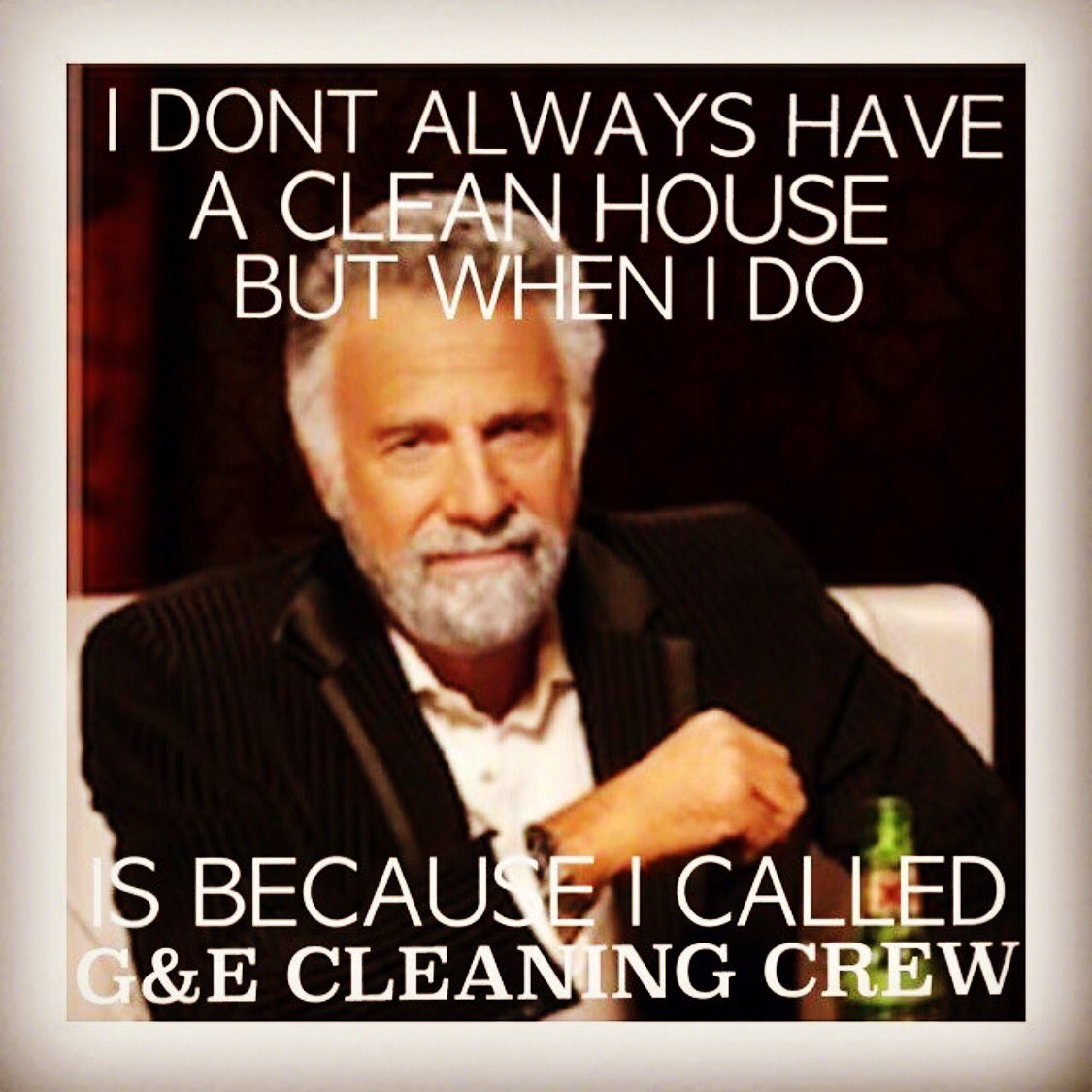 g e cleaning crew tweet media