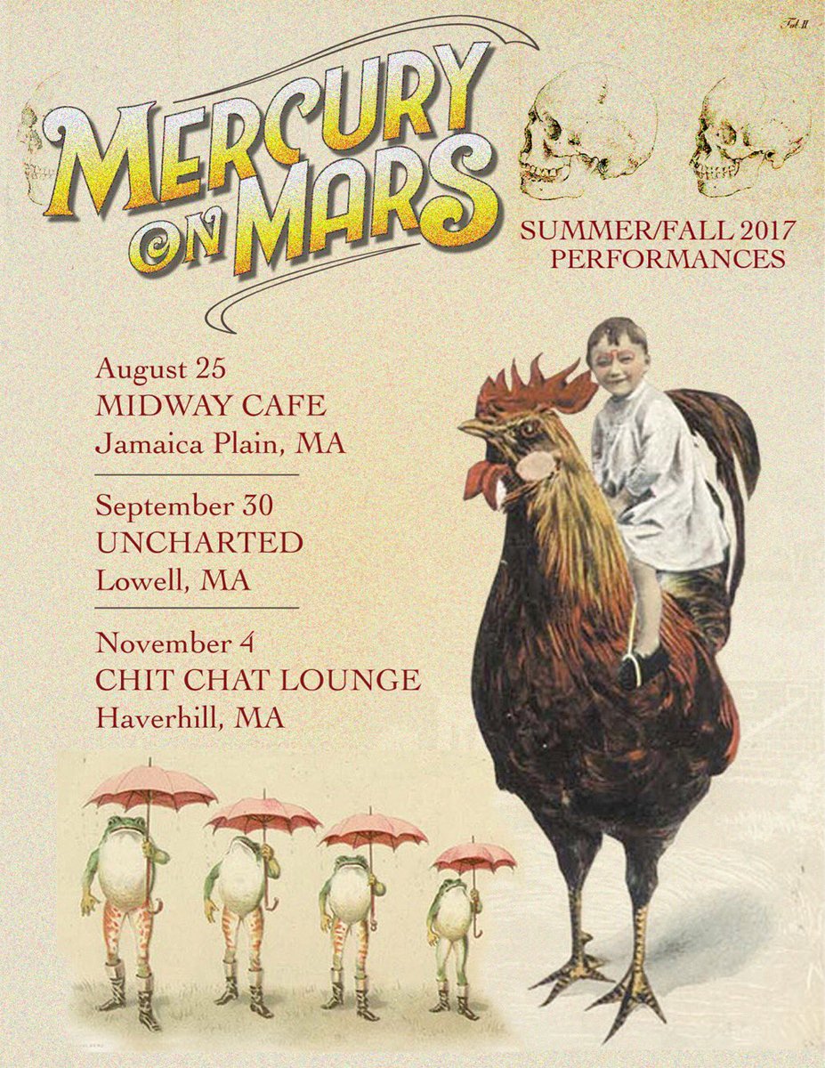 SHOWS! Check out our Summer/Fall 17 shows. UP NEXT: 8/25 at <a href="/themidwayjp/">The Midway</a> with Baabes, <a href="/PsychicDog/">Psychic Dog</a> and <a href="/The_Runouts/">The Runouts</a>
#bostonmusic #localmusic
