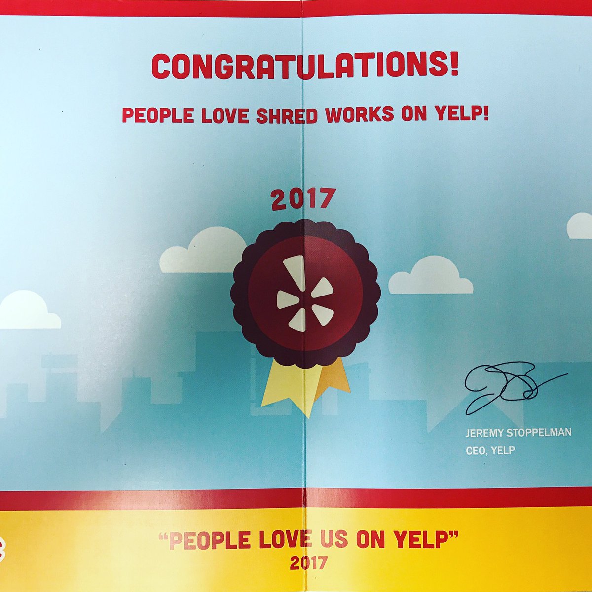ShredWorks tweet picture