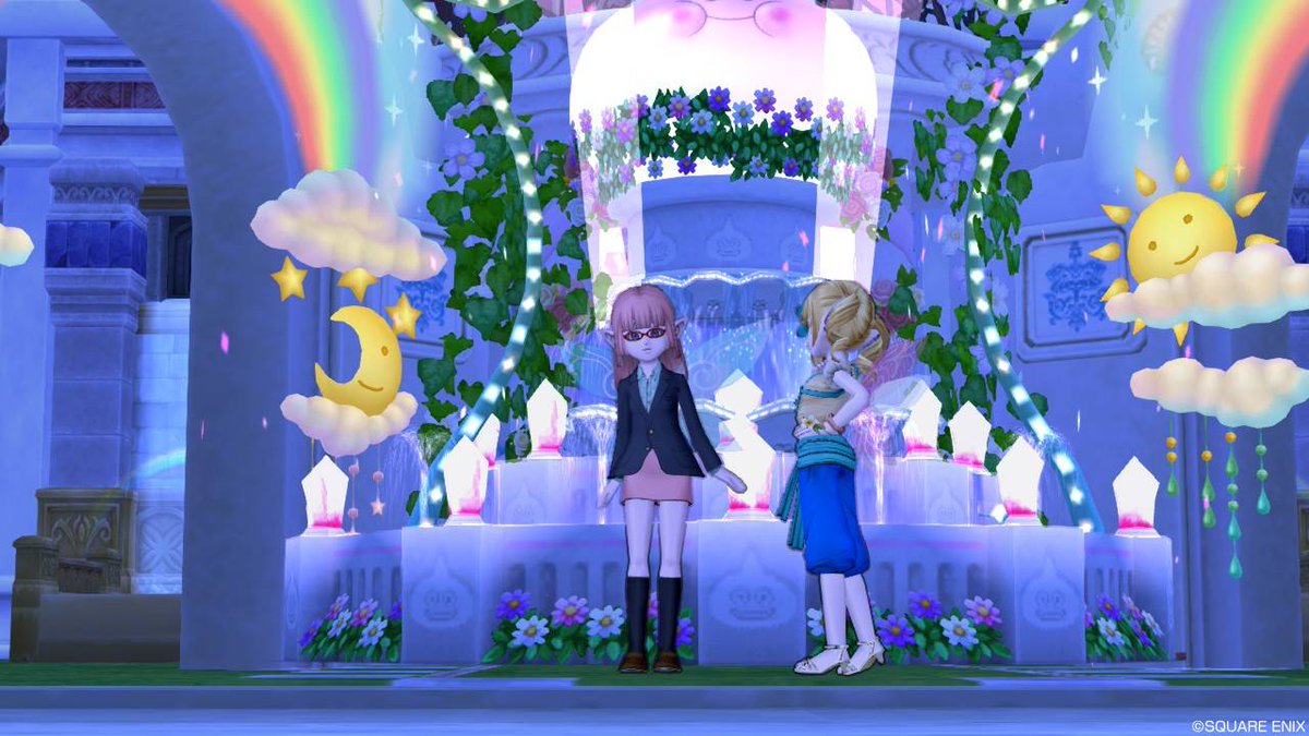 ミルクティｄｑ１０ 正面からつくるハウジング 大きな古城の家 にりさま邸訪問 T Co Aqishjvk5y ブログ更新しましたよ ドラクエブログ ドラクエ10 ドラクエハウジング