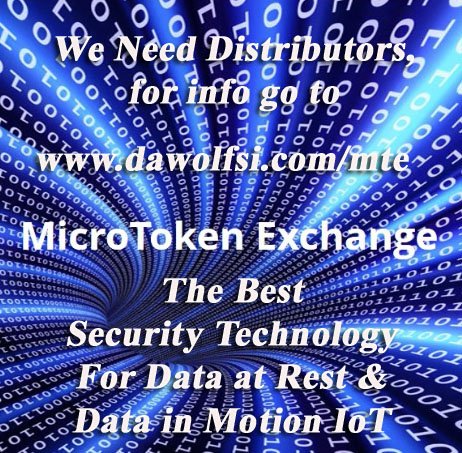 dawolfsi's tweet photo. @CyberGovAU @DanTehanWannon @macgibbon @AISA_National We have the best top level cybersecurity MicroToken Exchange Technology. We need Distributors. Signup at https://t.co/KG6FD4Yl8r https://t.co/svp8KpX9pz