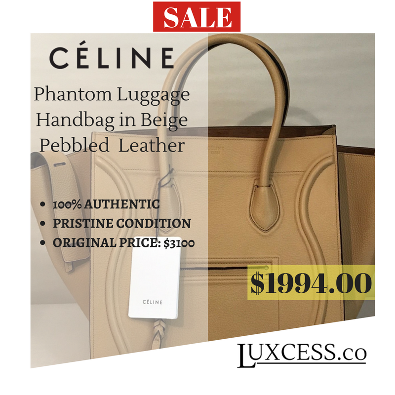 luxcessco's tweet photo. #SummerSale Get this luxury bag from Celine, now on it's lowest price ever. Save as much as 36%
GET IT HERE > https://t.co/1kLOZ4NQOR https://t.co/lNOIVhWiRm